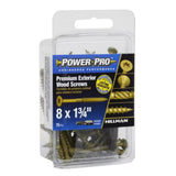 Hillman 42478 Premium Exterior Wood Screw  #8 x 1-3/4 in., 75-Pack