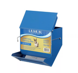DuMOR HLF250 Screened Metal Small Animal Feeding Bin, Large, 2.5 lb. Capacity