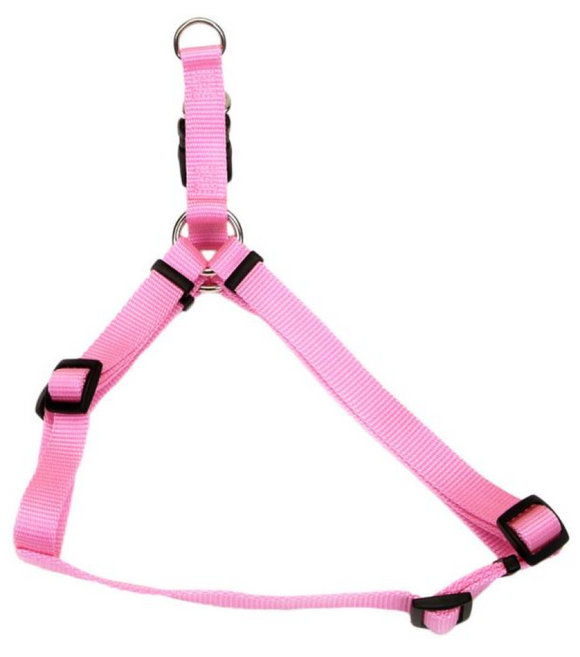 Retriever Adjustable Dog Harness L-1 in. x 26-38 in. Bright Pink