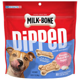 Milk Bone Dipped 7910022056 12oz Dog Coated Biscuits Baked with Vanilla Yogurt