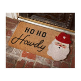 Red Shed 25F04389RL Ho Ho Howdy Coir Christmas Door Mat, 32 in. x 18 in.