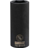 DeWALT DWMT73940OSP 1/2" Drive 7/8" 6 Point Deep SAE Impact Socket Black Oxide