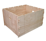 ImPECKables WWCKBBTSC-101 Baby Chick Brooder Wooden Box Beige, 15.5" Height