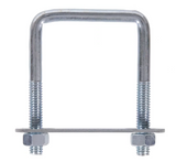 Hardware Essentials 320892 Zinc-Plated Fg Square U-Bolt, 5/16"-18x3"x2", 1-Pc