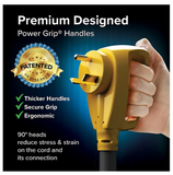 Camco 55191 PowerGrip Electrical Extension Cord Camper / RV with Handle 25 ft.