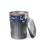 Behrens 1211 Galvanized Steel Utility/Trash Can, 20 gal.