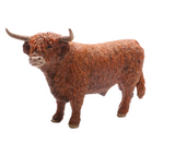 Schleich 13919 Farm Animal Highland Bull Toy Figurine