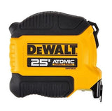 DeWALT DWHT38125S Atomic Compact Fractional Markings Tape Measure, 1-1/4" x 25'