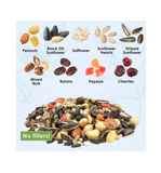 Royal Wing Total Care 13864 Premium Fruit & Nut Blend Wild Bird Food, 25 lb. Bag