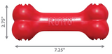 KONG 10011 Goodie Bone Dog Chew Toy, Medium, Red