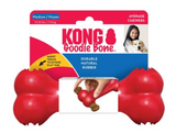 KONG 10011 Goodie Bone Dog Chew Toy, Medium, Red