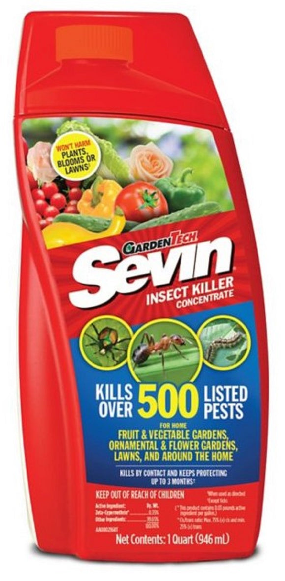 Sevin 100547213 Outdoor Insect Killer Concentrate 32 oz. Liquid Sprayer