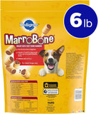 Pedigree Marrobone 10165366 Real Beef Flavor Crunchy Dog Biscuit Treats - 6 lbs