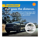 Shell Rotella 550050467 15W-40 T6 Full Synthetic Oil for Diesel Engine, 1 gal