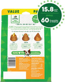 Greenies Pill Pockets 10217090 Capsule Size Chicken Flavor Dog Treats Pack of 60