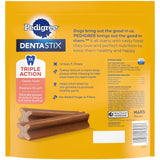 Dentastix 10236875 Beef Flavor Dental Care Dog Treats for Large Dogs - 40 Count