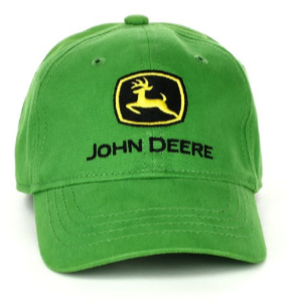 John Deere J-SBH001G1T8 Toddler Boys' Trademark Baseball Hat, Green