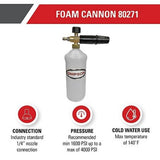 SIMPSON 80271 Adjustable Nozzle Pressure Washer Foam Cannon, 4,000 PSI