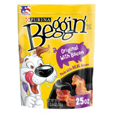 Purina Beggin' Original with Real Bacon Flavor Dog Strip Training Treats, 25 oz