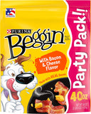 Purina Beggin' 40oz Real Bacon and Cheese Flavor Dog Strip Training Treats