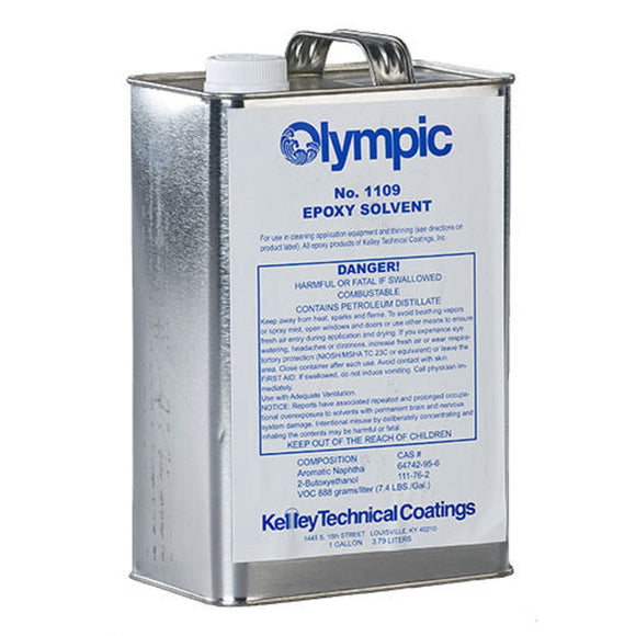 Kelley Technical 1109GL Olympic Epoxy Solvent/Thinner Gallon 1109-GL