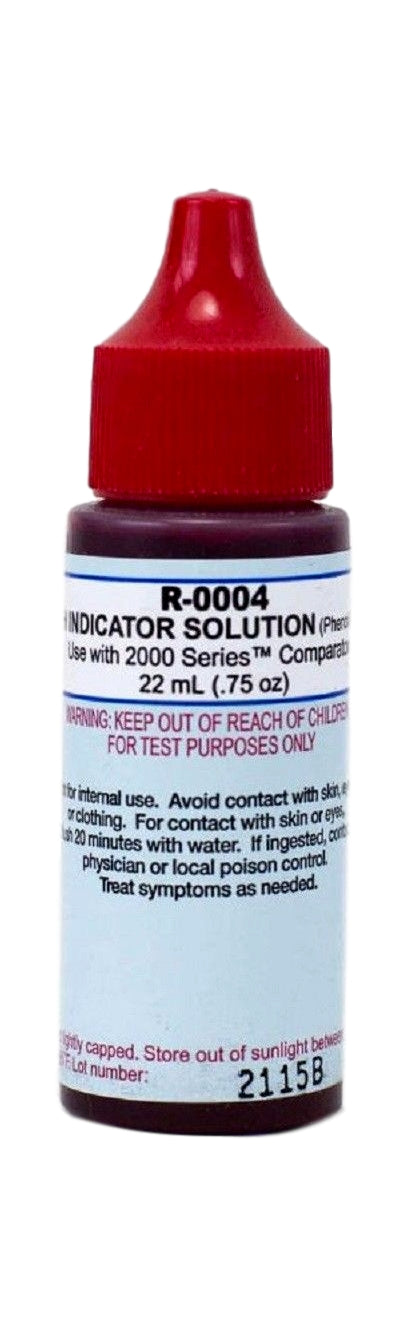 Taylor R0004A pH Indicator Solution Water Test Reagent 0.75 OZ