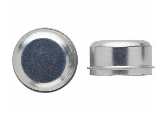 Carry-On Trailer 121 Gray-Colored Axle Dust Caps - Heavy-Duty 5,200 lb. Capacity