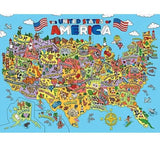 Masterpieces 12422 101 Things to Spot in the USA Jigsaw Puzzle 19" x 14", 101 pc