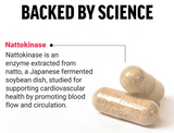 Nattokinase - Enhances Blood Circulation & Heart Health (90 Capsules)