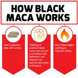 Black Maca " Supports Increased Libido for Men (60 Capsules)