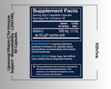 Liposomal Vitamin C for Immune Support - Bioavailability - 1,000 MG, 60 Capsules