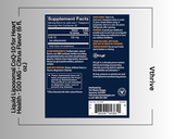 Liquid Liposomal CoQ-10 for Heart Health - 100 MG - Citrus Flavor (6 fl. oz.)
