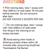 OxyShred Thermogenic Fat Burner - Peach Mango (9.7 oz. / 60 Servings)