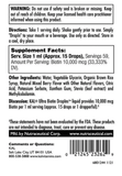 Ultra Biotin for Hair, Skin & Nails - Mixed Berry Flavor - 10,000MCG (2 Fl Oz)