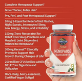 Herbal Support for Menopause + Hair Growth (30 Softgels)