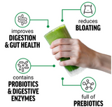 Smarter Greens Superfoods + Digestion Pwd - Detox&Digest - Pomegranate (30 Serv)