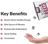Total Beets Chews "Energy for Heart Health " 325 MG " Acai Berry (60 Soft Chews)