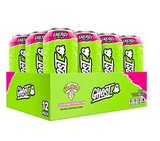 GHOST Energy Drink - Zero Sugar, WarHeads Sour Watermelon (12 x 16 Fl Oz.)