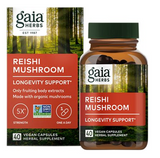 Organic Reishi Mushroom for Longevity Support (40 Capsules)