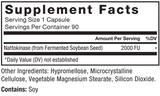 Nattokinase - Enhances Blood Circulation & Heart Health (90 Capsules)