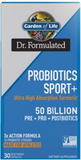 Dr. Formulated Probiotics Sport+ with Turmeric - Designed for Athletes (30 Caps)