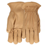 Ridgecut RC84005-WS Women's Goatskin Leather Driver Gloves, 1-Pair, Beige, Large
