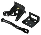 Hardware Essentials 852688 Cd Self Adjustment Gate Latch Black, 852688