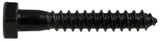 Hardware Essentials 852519 Cd-Lag Screws 5/16X1.5 Black, 852519