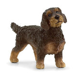 Schleich 13972 Wire-Haired Dachshund Dog Farm Animal Toy, Red