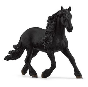 Schleich 13975 Educational Realistic Friesian Stallion Farm Horse Toy Black