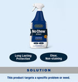 Farnam 11802 No Chew Chewing, Cribbing Deterrent Spray for Horses- 32 oz.