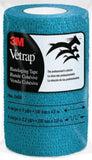 3M 1410BK Vet Bandaging Tape, 4 in. x 5 yd. Blue 1410B