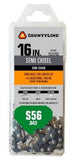 CountyLine 14356TSC Chainsaw Chain 14 Inch 52 Link Semi Chisel Steel