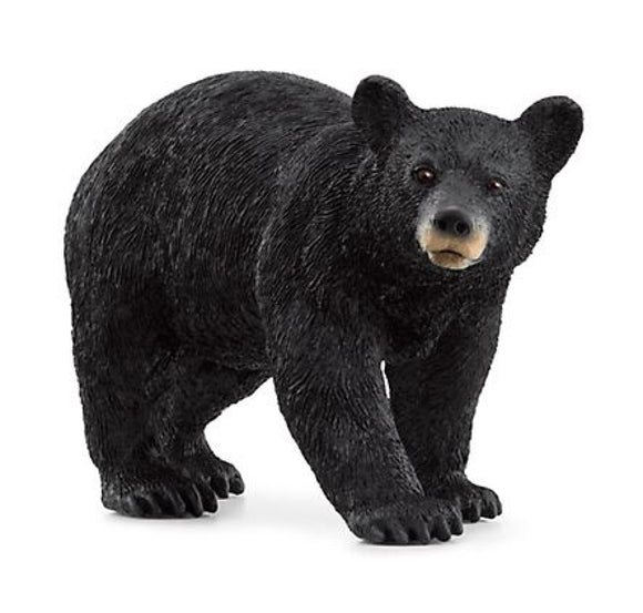 Schleich 14869 Educational Realistic American Black Bear Wildlife Toy